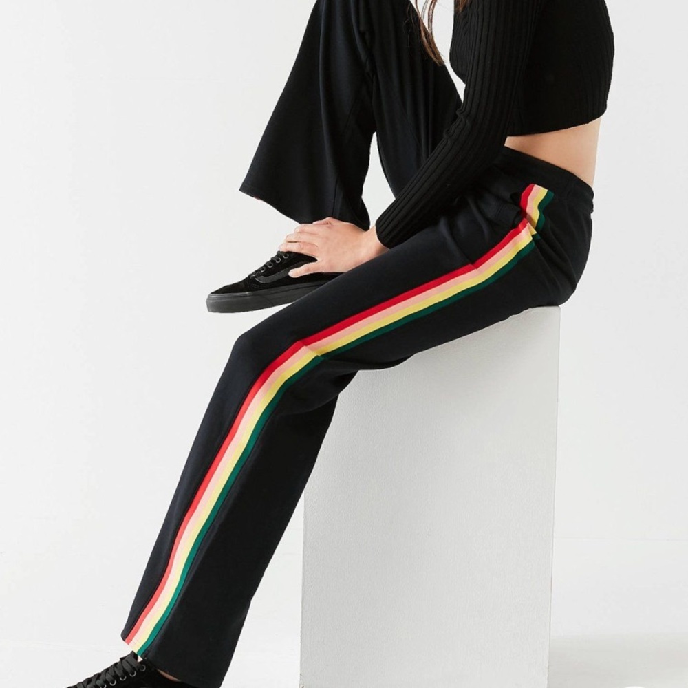 UO BDG Rainbow Stripe Sweatpants